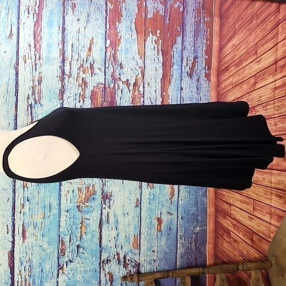 𝅺DECREE  Black Tank Dress Size M - Picture 3 of 6